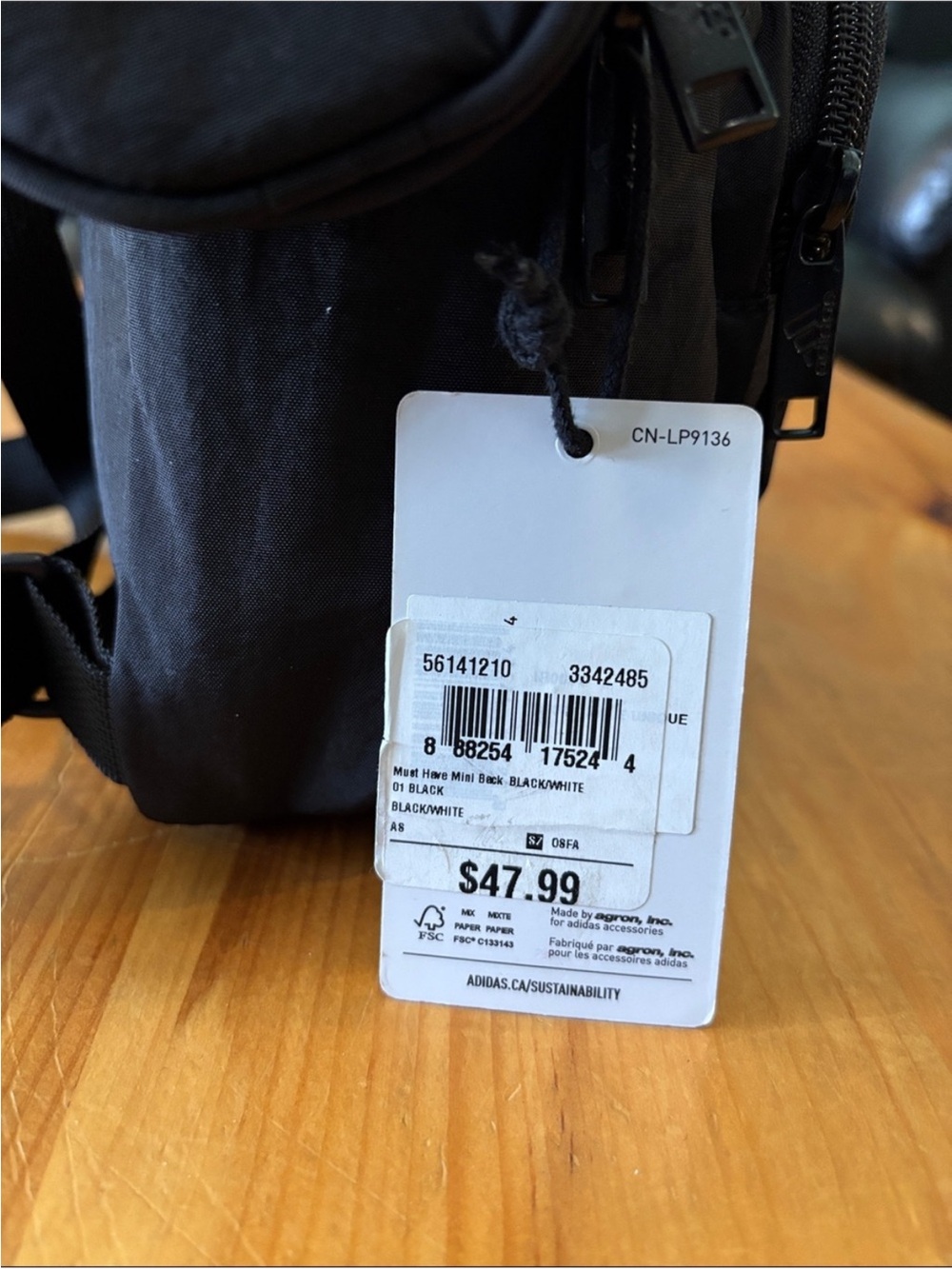 ⭐️NWT: ADIDAS - Mini Backpack - Picture 6 of 13